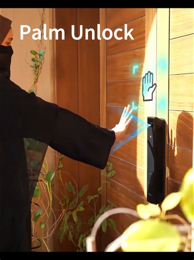 Y3000 Smart Lock: Your Palm Is the Key — Secure Home Upgrade