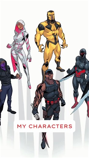 Check out all of our dope characters here at Six Fifteen Comics. Link in the bio SIXFIFTEENCOMICS.COM | Six Fifteen Comics