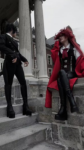 grell: @Ruby #blackbutler #kuroshitsuji #sebastian #sebastianmichaelis #grellsutcliff #grell #anime #manga #grellxsebastian #sebastianxgrell #grell #visualkei #gothic #trashmouse_cosplay #trashmousecosplay #trashmousecosplays #trashshark_cosplay #fyp #hoyoverse #genshinimpact #alhaitham #kaveh