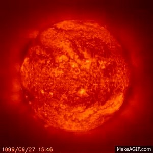 Rotating Sun from NASA on Make a GIF