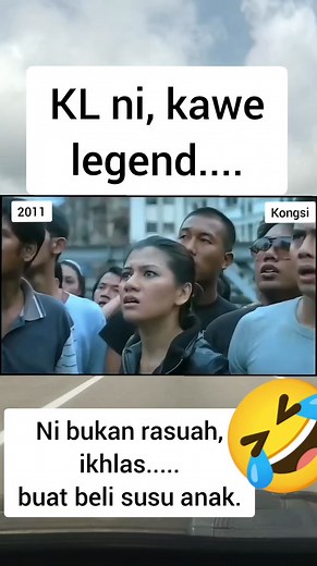 Bukan rasuah, ikhlas buat beli susu anak... 🤣🤣🤣 Klip asal dari "Kongsi" 2011. Tiada niat melanggar hak cipta, hanya hiburan semata. #Fyp #ViralMalaysia #Reelslawak #TrendingNow | Mohd Abdul Karim