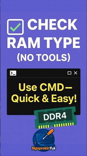 Check Your RAM Type Using CMD! 🔍