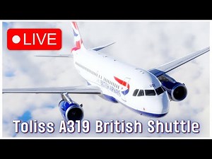 A319 British Airways | Edinburgh EDI - London LHR | X-Plane 12.1.0 BETA