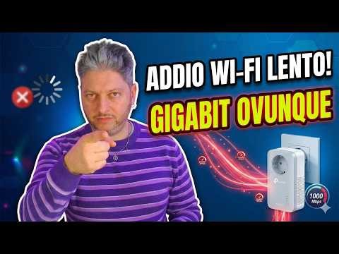 Internet in Fondo Casa in 5 Minuti Senza Passare Cavi | Tutorial Powerline 2026