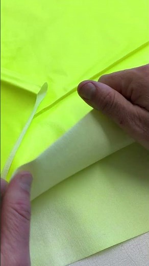 Neon Yellow Felt-Backed Vinyl | Tablecloth Vinyl Fabric | 54" Wide | By the Yard