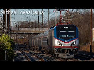 High Speed Trains on Amtrak's Northeast Corridor! (NEC)