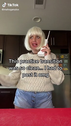 OMG!!! THIS MIGHT BE THE BEST TRANSITION IVE EVER DONE 😭😭😭 AND ITS THE PRACTICE ONE!!!! should I post the REAL one 😳😳😳