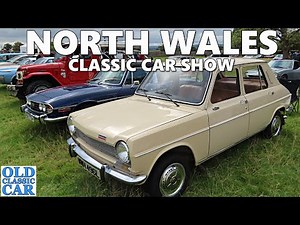 The North Wales classic car show - a real mix of old cars on display at Bodrhyddan Hall