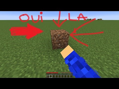 Tuto : Comment placer un Bloc sur Minecraft