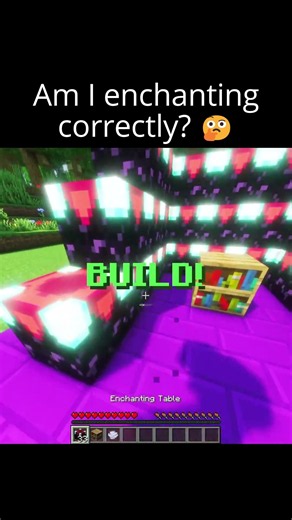 Am I enchanting correctly?