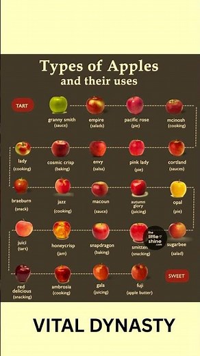 TYPES OF APPLES AND THEIR USES 🍎🍏 | Best Apples for Baking, Cooking & Eating
