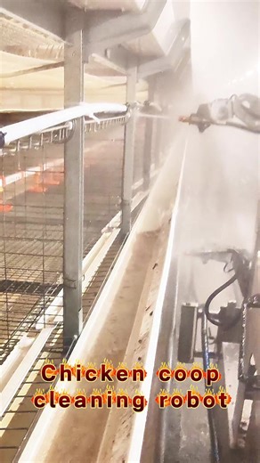 Efficient Chicken Coop Cleaning with Robots