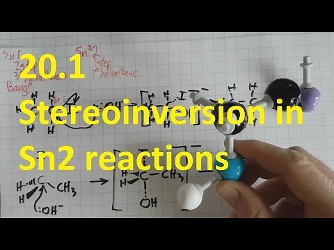 R3.4.9 Stereoinversion in Sn2 reactions [HL IB Chemistry]