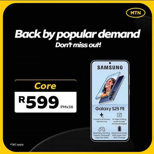 Top deals are back by popular demand, and trust they won't wait around! Shop now and join MTN Yellow Plans this Black November. T&C apply. | MTN South Africa