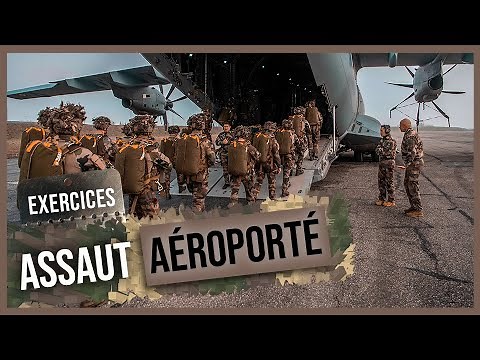 Exercice aéroporté Michel - Sauter en parachute depuis un A400M