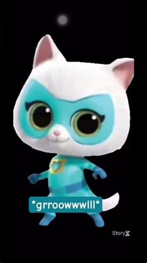 Bitsy's stomach growl ( super kitties)