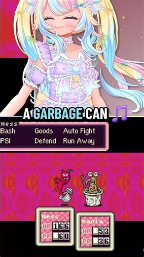 🎵 Putrid the Moldyman~ lives in a garbage can 🎵 #retrogaming #retro #earthbound #vtuber #vtuberclips