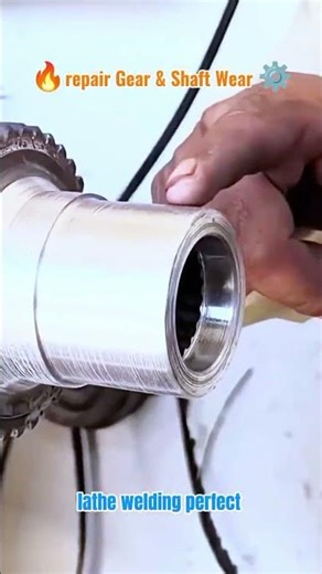 gear shaft / spline shaft.#shorts #LatheMachine #GearShaft