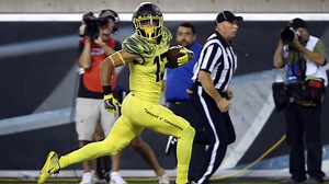 Former Duck, Olympian Devon Allen balances track and football