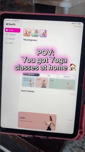Love the starfit app! #fitnessformoms #workoutapp