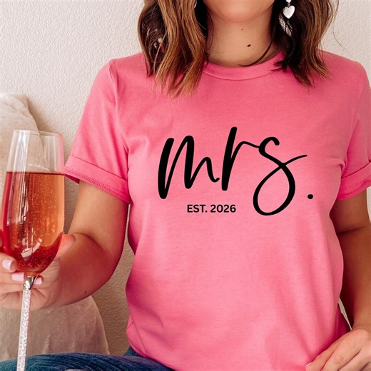 Mrs Est 2026 SVG: Bride to Be, Wedding Design (digital Download) - Etsy