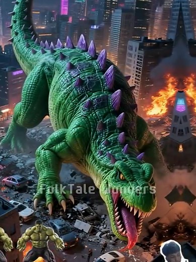 Amazing dangerous stegosaurus Dianasur super hero combination 😍#foryoupage #shorts #viral #viralvideo #animals