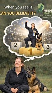 Visualisation isn’t wishful thinking — it’s mental training. Before a great performance ever happens in real life, it happens in the mind. Visualisation is about teaching your nervous system what success feels like: calm hands, clear cues, confident decisions, and a dog who feels supported and connected. When you repeatedly rehearse success in your mind, you show up differently — more grounded, more present, and far less reactive to pressure. Your dog reads you. Your breathing, your body languag