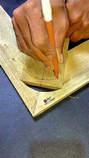 measure the curve using a string