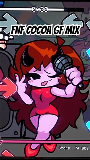 FNF COCOA GF MIX #fnf #fnfmod #girlfriend #gf