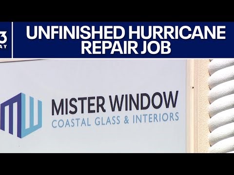 Storm repairs on hold after company takes cash