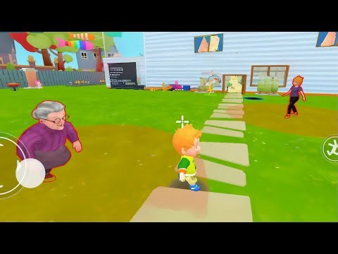 Escape from MOM & GRANNY - part 5 - House Prank Escape Run Full Gameplay- House Escape Walkthrough