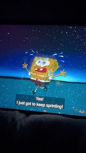 SPRINTING!!😂😂 #spongebob #spongebobsquarepants #spongebobfunnyclips #fyp #foryou #spongebobclips #sprinting