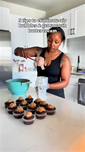 Bonus tip👇🏾 👉🏾Don’t microwave your butter to try to get it to room temp or soften up. You will most likely overheat it which will make it runny which will lead to too soft buttercream. Take out what you need the night before to come to room temp 📌All my recipes are 20% off during the month of January & all classes are 50% off. Comment “SHOP” for the link or click the link in my bio #baker #homebaker #bakery #buttercream #cupcakes | Flick of the Whisk-Custom Cakes