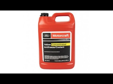 How To Mix Fords New Yellow Coolant