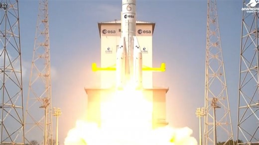 La fusée Ariane 6 a décollé pour Amazon (vidéo)