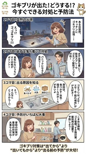 「ゴキブリが出た！どうする！？今すぐできる対処と予防法」 #ゴキブリ #賃貸 #ゴキブリ駆除