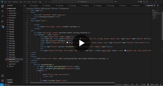 #internship #webdevelopment #frontend #html #css #javascript #keltron | Thabisha Lipna J