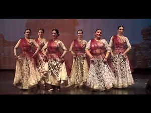Russian girls performing Kathak - Indian Classical Dance - by Svetlana Tulasi & Chakkar dance group