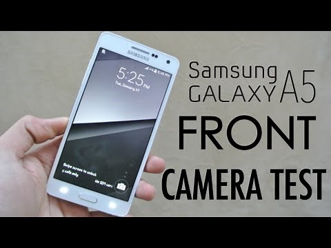 Samsung Galaxy A5 - 5MP Front Camera Test HD