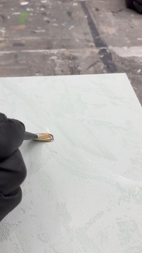 Check out how to add a marble effect into micro cement 😮 | The Bald Builders