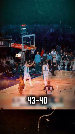 THE ALIEN VS THE CLAW In The BEST All-Star Game Ever!🔥🥶 #basketball #nba #warriornation #dunk