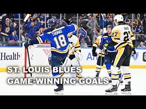 ALL GAME-WINNING GOALS from the Blues' HISTORIC 12-Game WIN STREAK 🎵