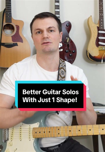 Master Guitar Solos Using One Simple Shape
