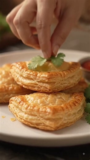 Bakery Style Chicken Patties | Easy Homemade #shorts