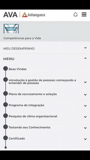 Competências para Vida - Respostas no Ava Anhanguera e Pitágoras