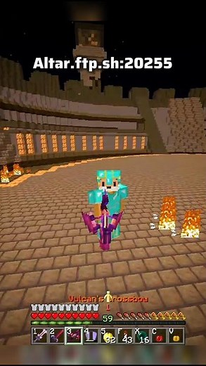 I’m Hunting Every Altar Weapon on This Server 😈⚔️ #minecraft #smp #survival #altarweapons #shorts