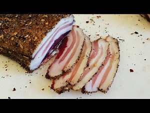 How to make pancetta bacon