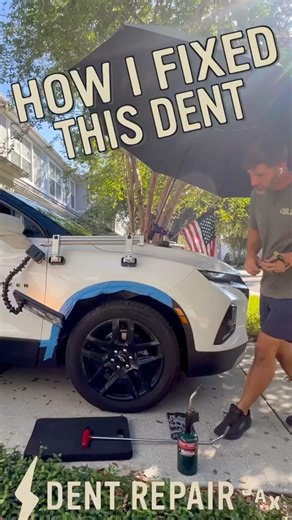 Here’s How I Fixed This Dent in a Chevy Blazer! Dent Slayer | Dent Repair Jax Fl