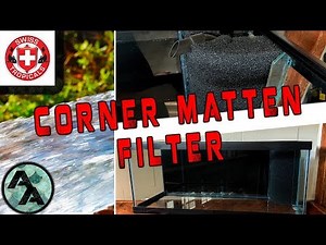 Corner Matten Filter Installation from Swiss Tropicals