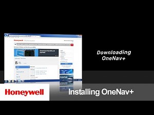 Installing OneNav + with Windows 7 | Aero Training TV | Honeywell Aviation